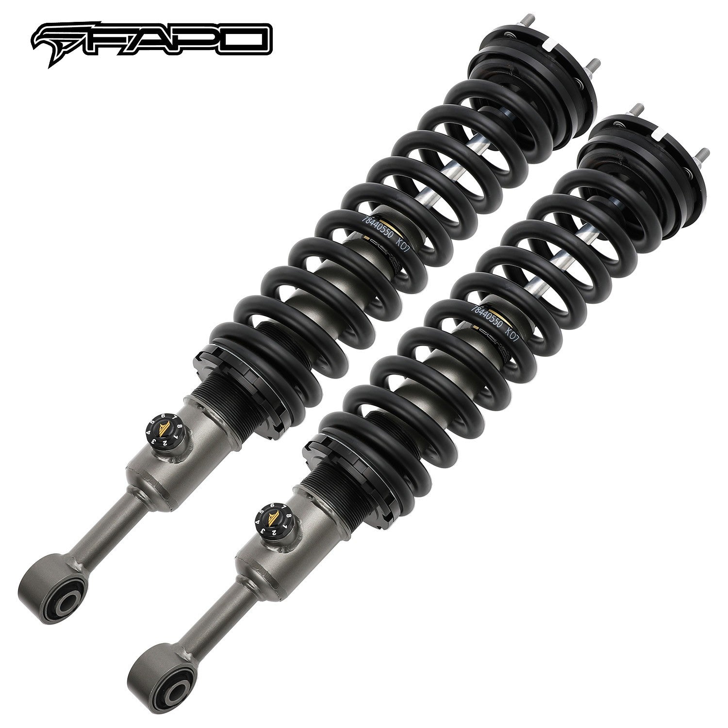 8-Stage Full Set 0-2 in Lift Struts for Toyota Tundra 2007-2021 PA165630 PA265630