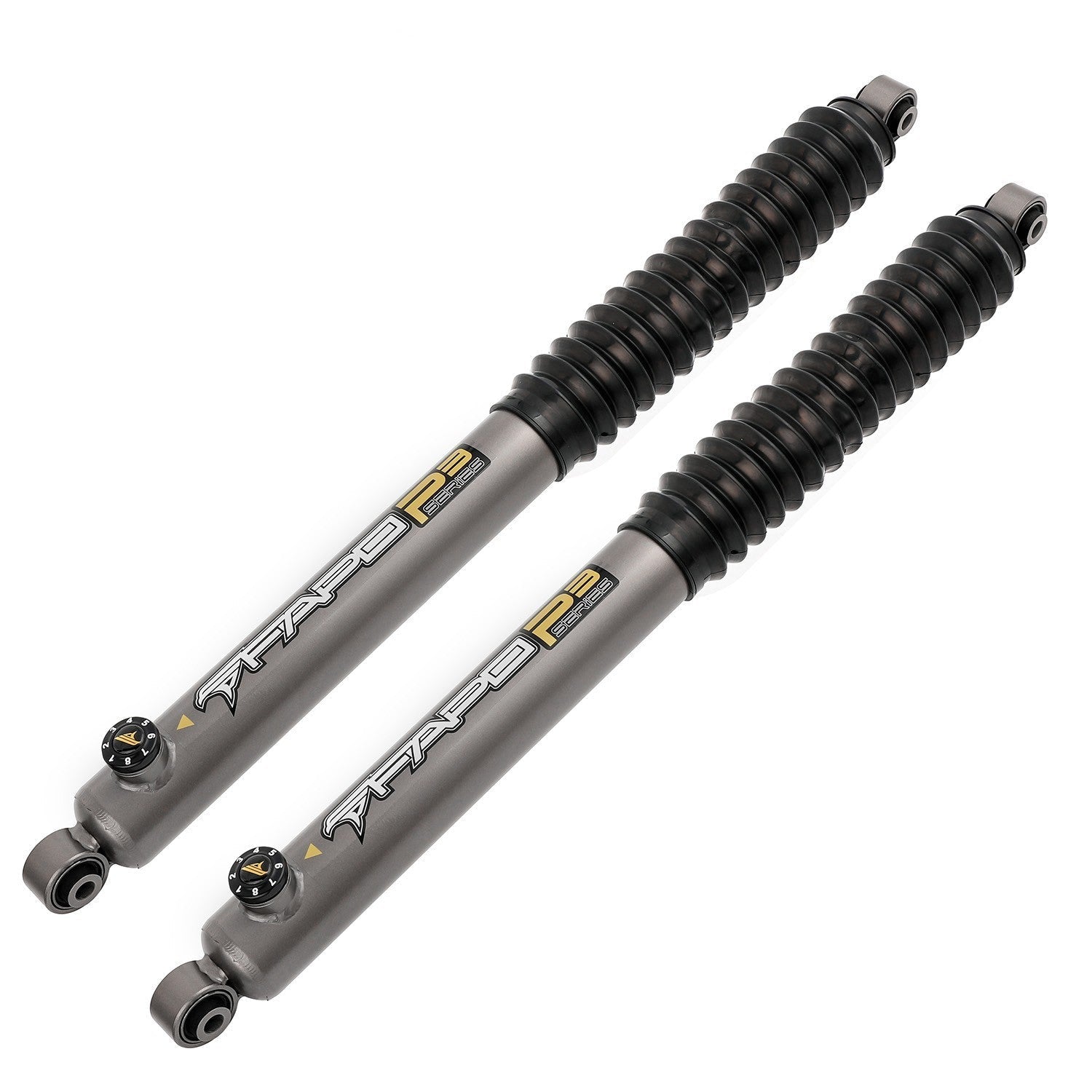 8-Stage Rear 0-3.5 in Lift Shocks for 2009-2021 Ford F-150 Raptor PA467130