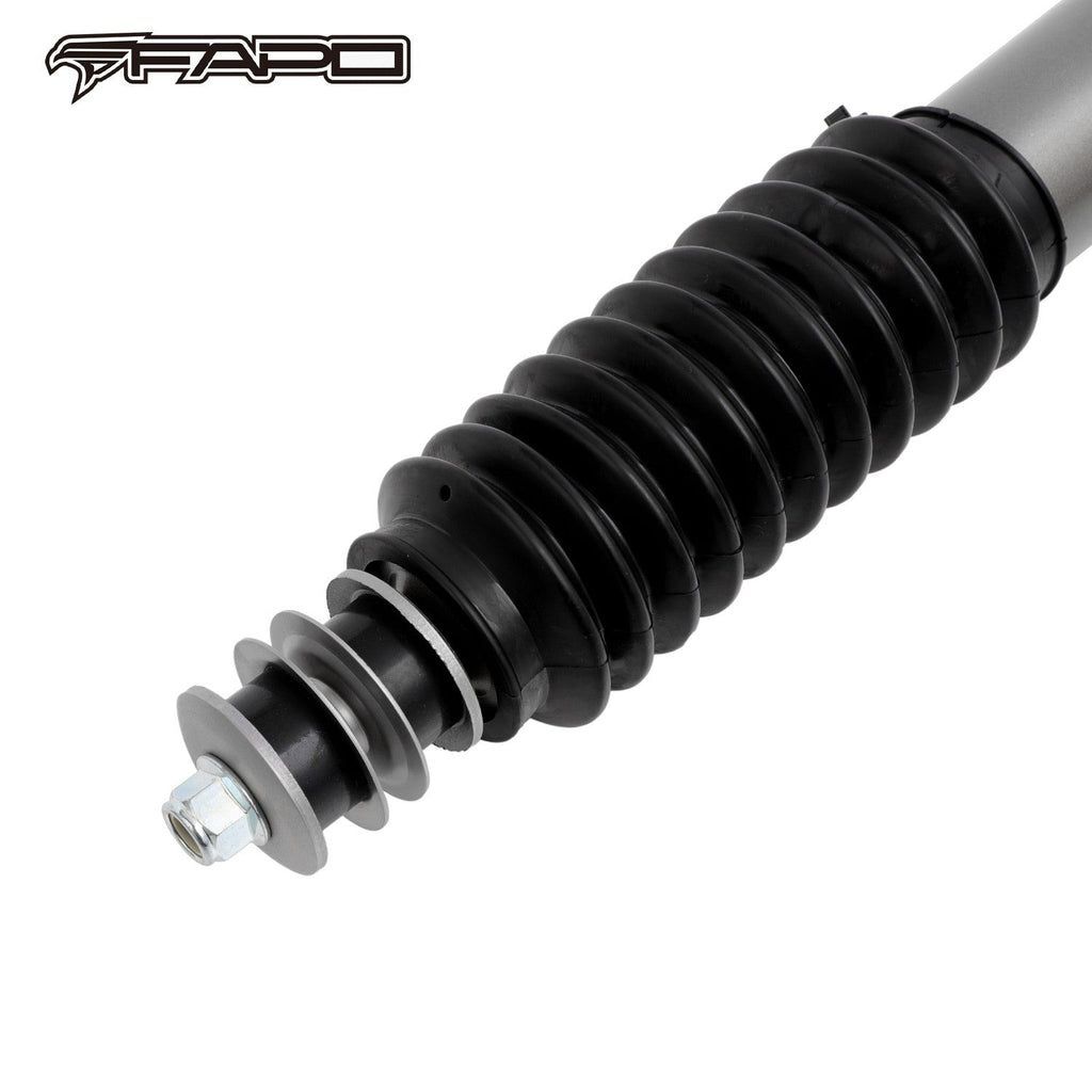 8-Stage Front 0-4 in Lift Shocks for 2001-2010 Chevrolet Silverado 2500HD 3500HD GMC Sierra 2500HD 3500HD PA096230