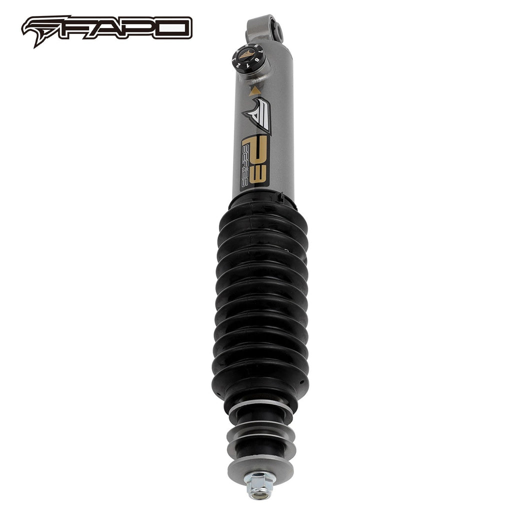 8-Stage Front 0-4 in Lift Shocks for 2001-2010 Chevrolet Silverado 2500HD 3500HD GMC Sierra 2500HD 3500HD PA096230