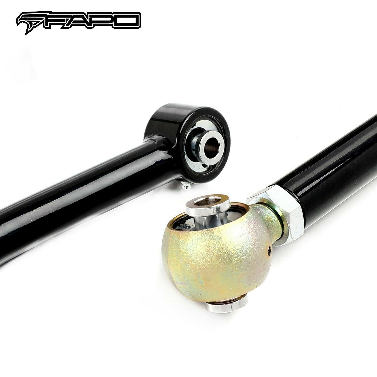 Rear Adjustable Control Arms For Jeep Wrangler 07-18 JK 0-6 in Lift Kit 4 Pcs FZ060120+FZ060140