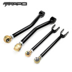 Adjustable Control Arms For Jeep Wrangler 07-18 JK 0-6"  Lift Kits 8PCS FZ060110+FZ060120+FZ060130+FZ060140
