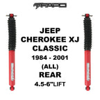 P1 Off-road Rear Shock for JEEP CHEROKEE XJ 1984 - 2001 4.5-6 in lift PA260710