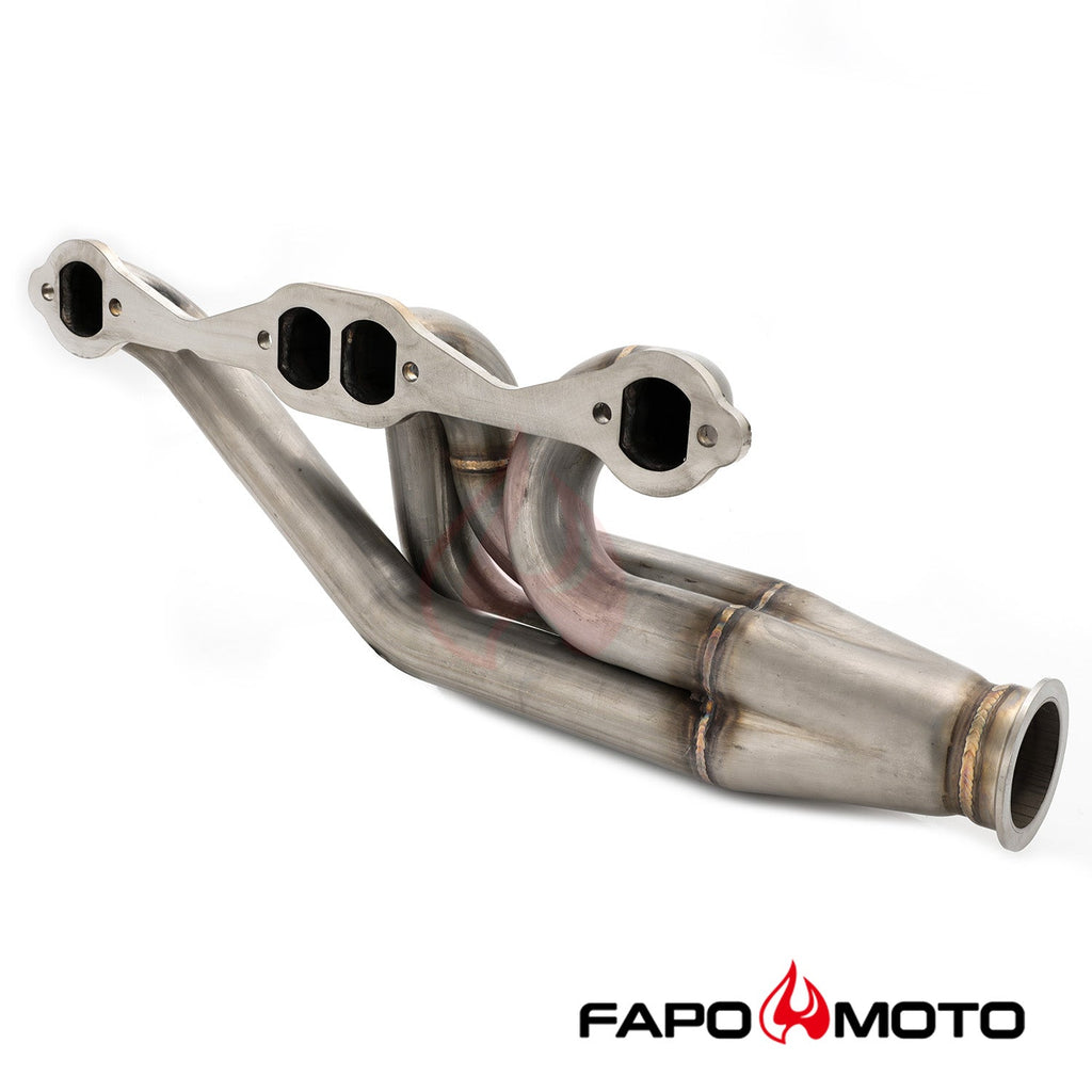 FAPO Turbo Headers for Chevy Chevelle Malibu El Camino A-body Small Block V8 El Camino Impala Bel Air Camaro Nova FE640150