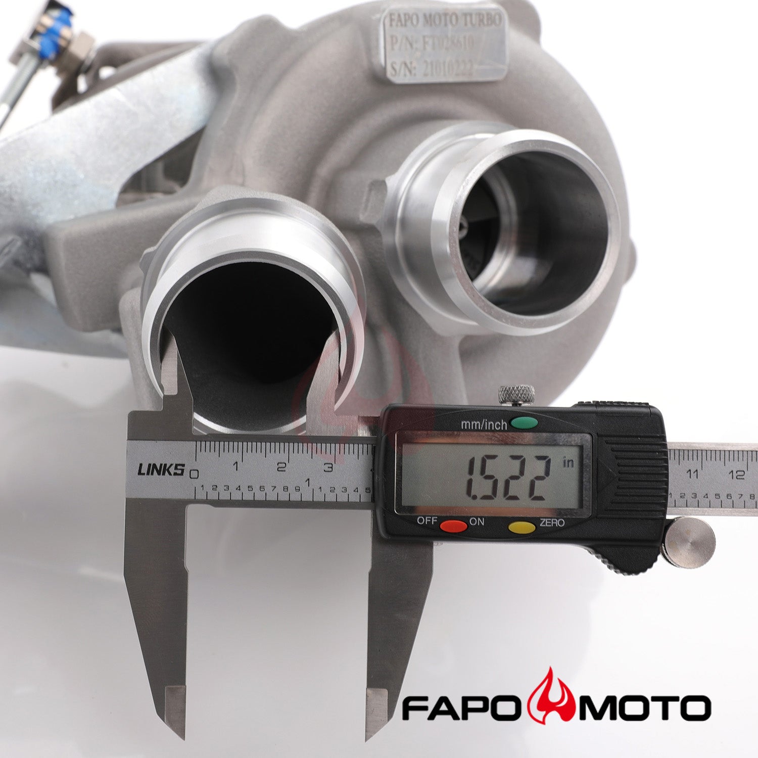 FAPO Twin Turbos compatible with 2013-2016 Ford F-150 Pickup Expedition Transit Navigator 3.5L V8 K03 0469 0470 FT028610+FT028710