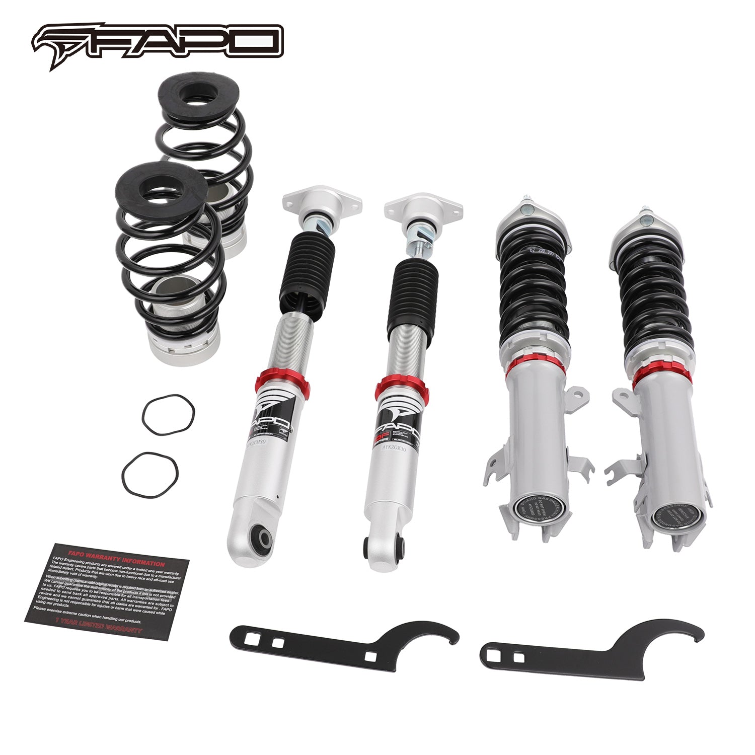32-Level Damping Coilover for Mazda 2 DE 2007-2014 & Ford Fiesta 2008-2019 PF007520