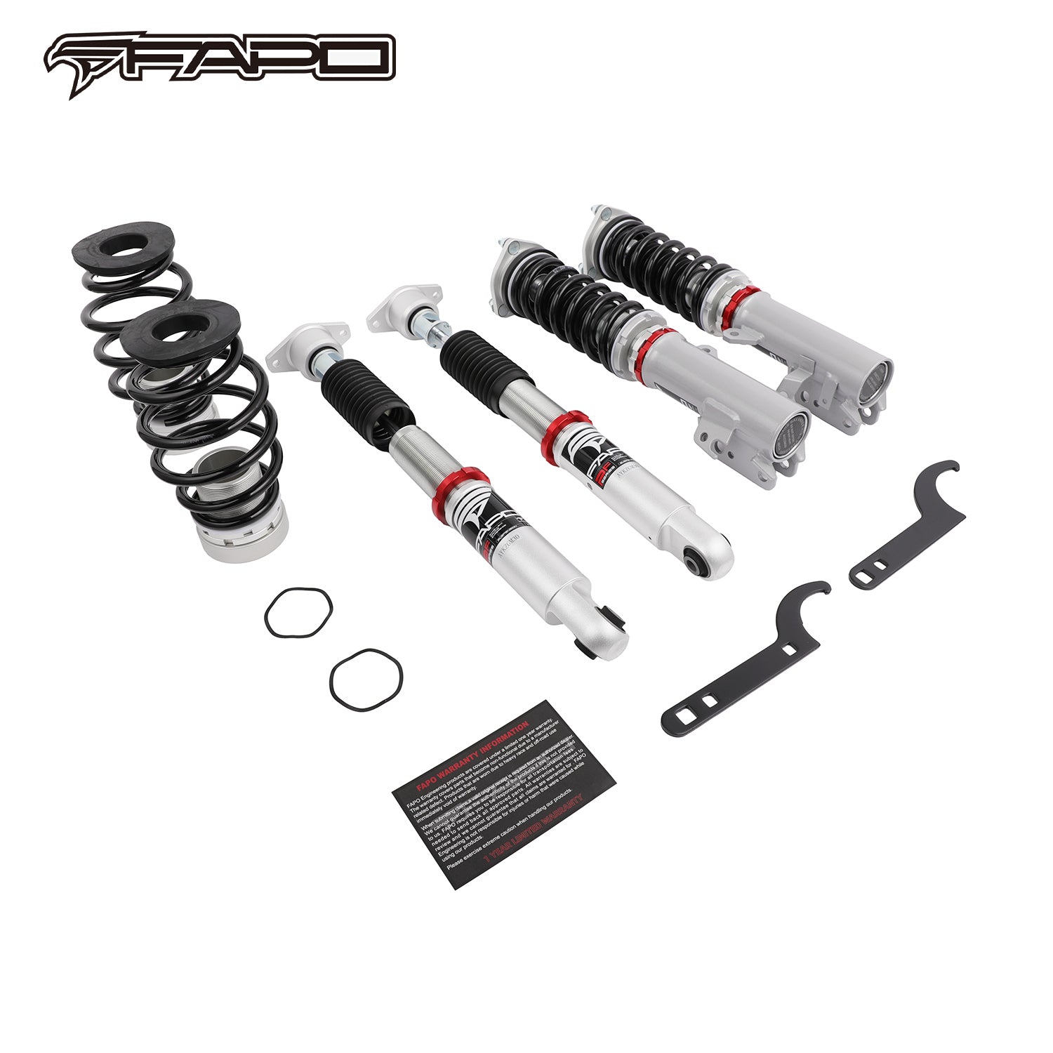 32-Level Damping Coilover for Mazda 2 DE 2007-2014 & Ford Fiesta 2008-2019 PF007520