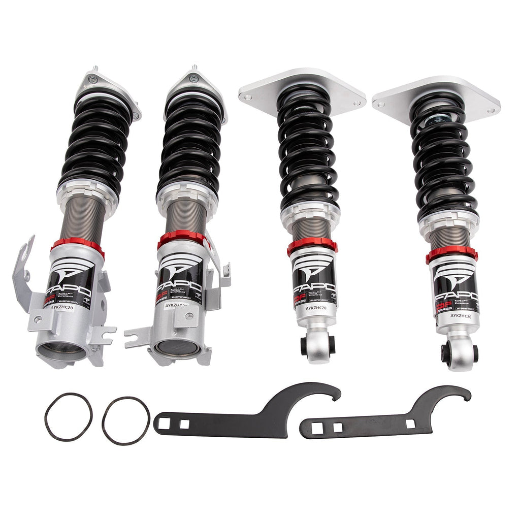 PF Custom 32-Level Damping Coilover for Nissan 2000-2006 N16 Almera Pulsar Sylphy Sentra Sunny PF011320-CUSTOM