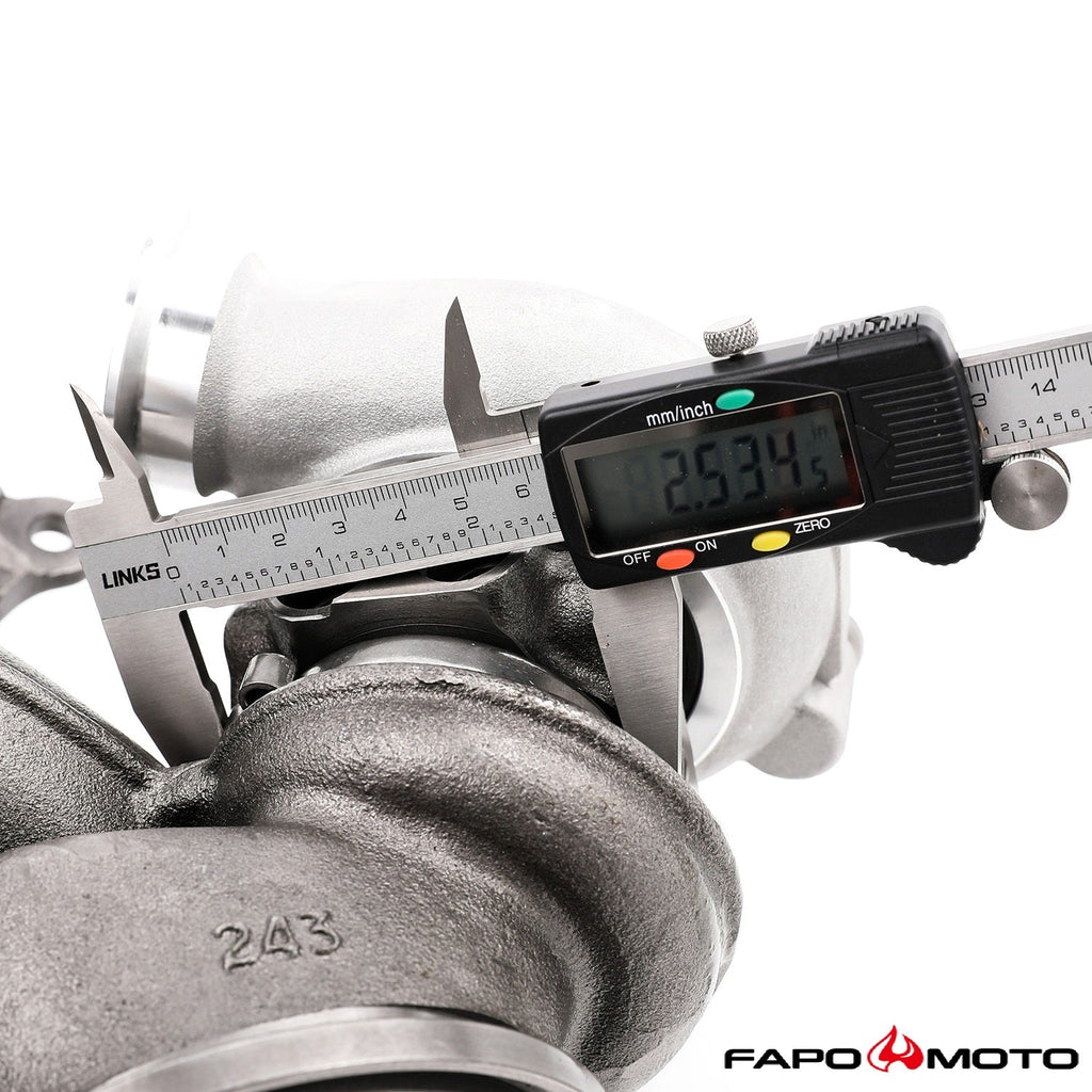 FAPO 500HP Twin Turbos TD03 for BMW N54 535i 135i Z4 X6 740i E60 E82 E89 F71 F01 OE design