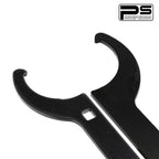FAPO Pair of Universal Coilover Adjustable Tool Spanner Wrench Black PS000010
