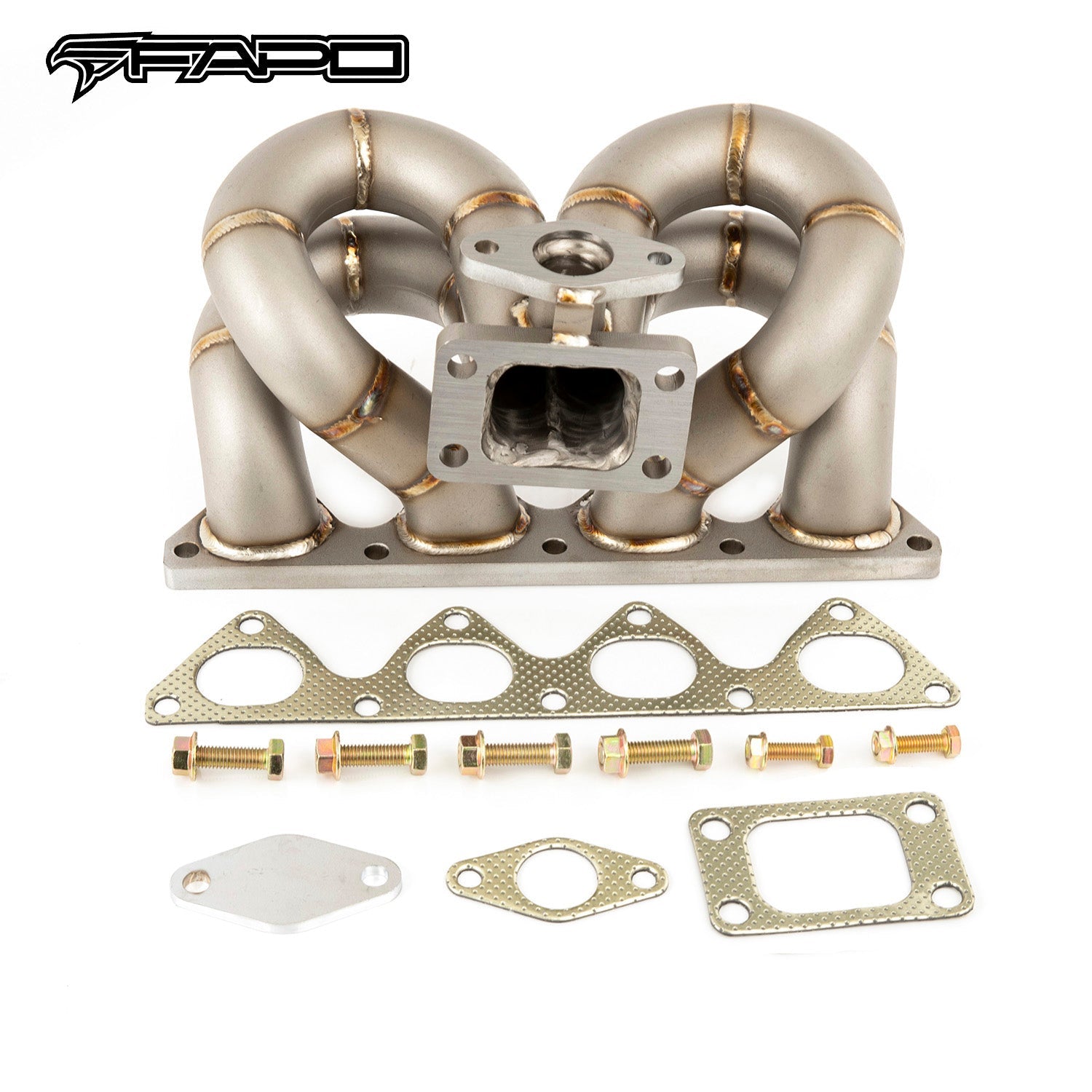 FAPO Turbo Manifold for Honda Civic Acura Integra B16 B18 DOHC VTEC T3 38mm WG