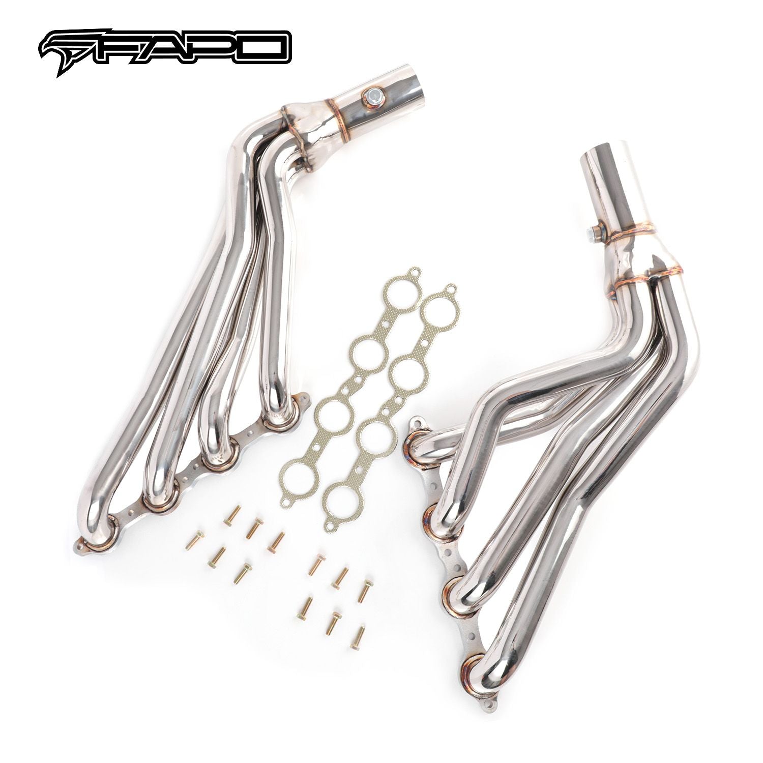 FAPO Long Tube Header 1-7/8  for 99-06 Chevy GMC Silverado Sierra Tahoe Yukon FE696210