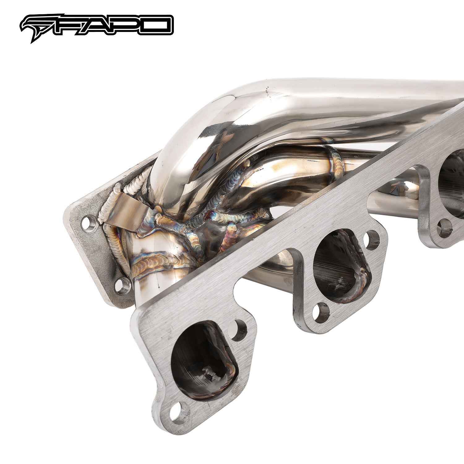 FAPO Turbo Manifold T3 for 83-89 Ford Mustang SVO Thunderbird Mercury Cougar XR-7 Merkur XR4Ti 2.3L Side Mount