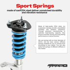16-Level Damping Coilover For Infiniti G35X AWD V36 2003-2008 PS008620