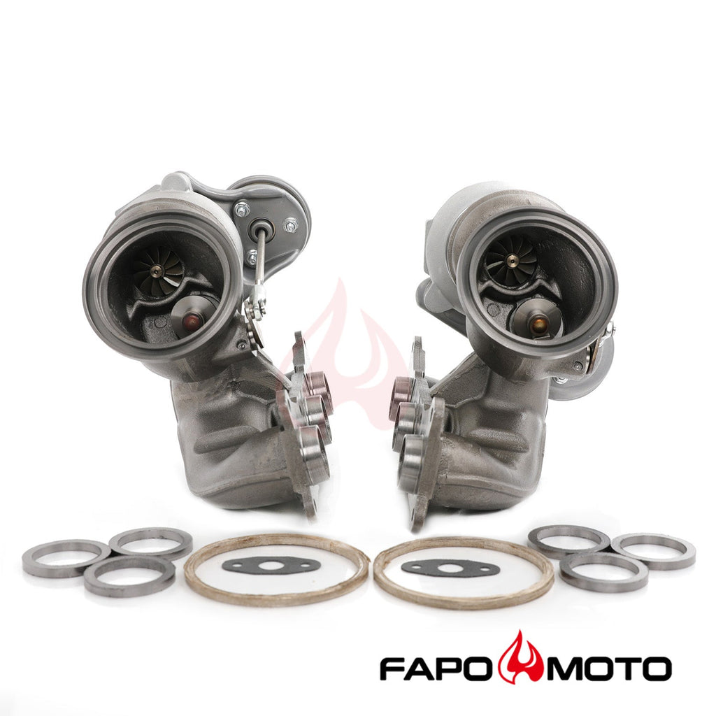 500HP Twin Turbos TD03 for BMW N54 335i 335xi 335is E90 E91 E92 E93 OE design FT100110+FT100120