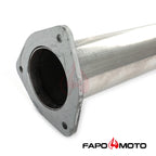 FAPO Muffler Delete Pipe Kit for 11-17 Ford F250 F350 Super Duty 6.7L Diesel 4in 409SS
