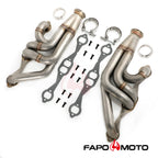 FAPO Turbo Headers for Chevy Chevelle Malibu El Camino A-body Small Block V8 El Camino Impala Bel Air Camaro Nova FE640150