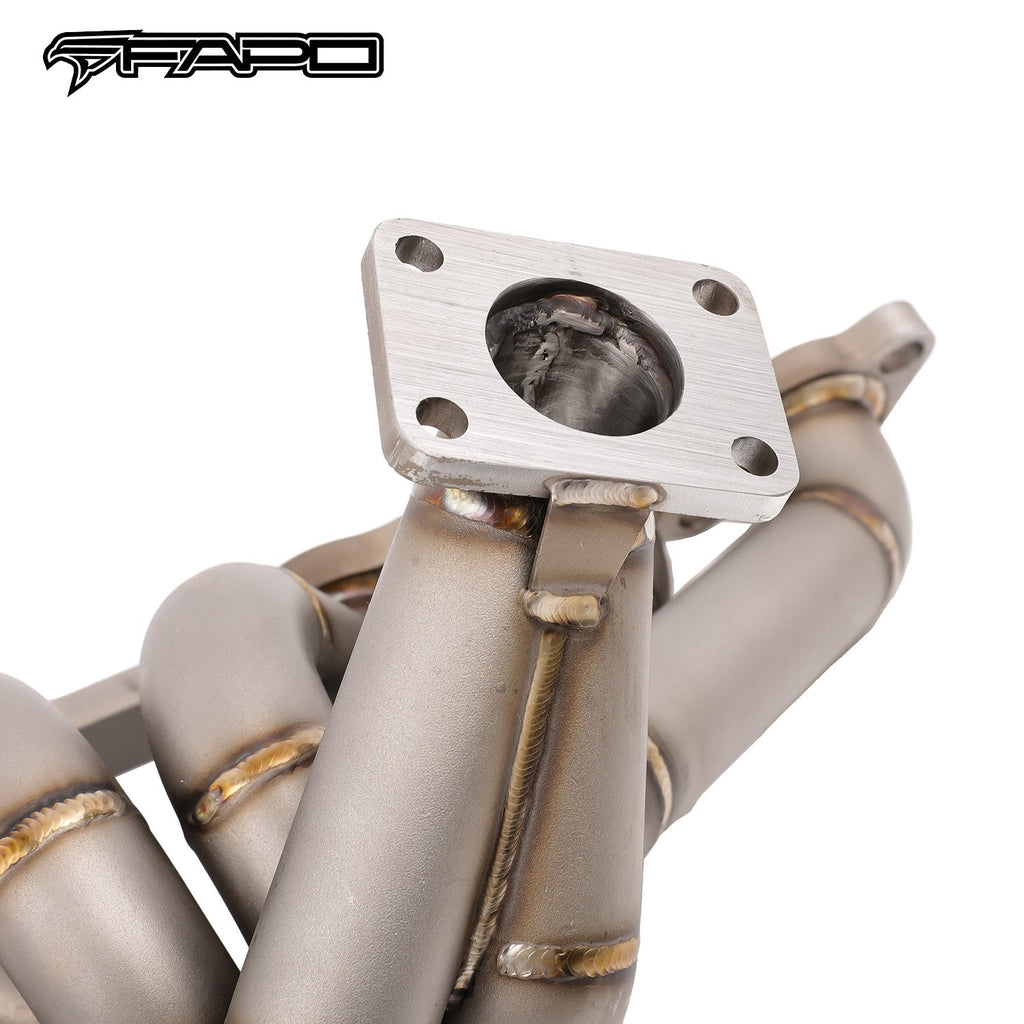 FAPO Single Turbo Manifold for Toyota Supra JZA80 Mk4 Lexus GS300 SC300 IS300 2JZGE T4