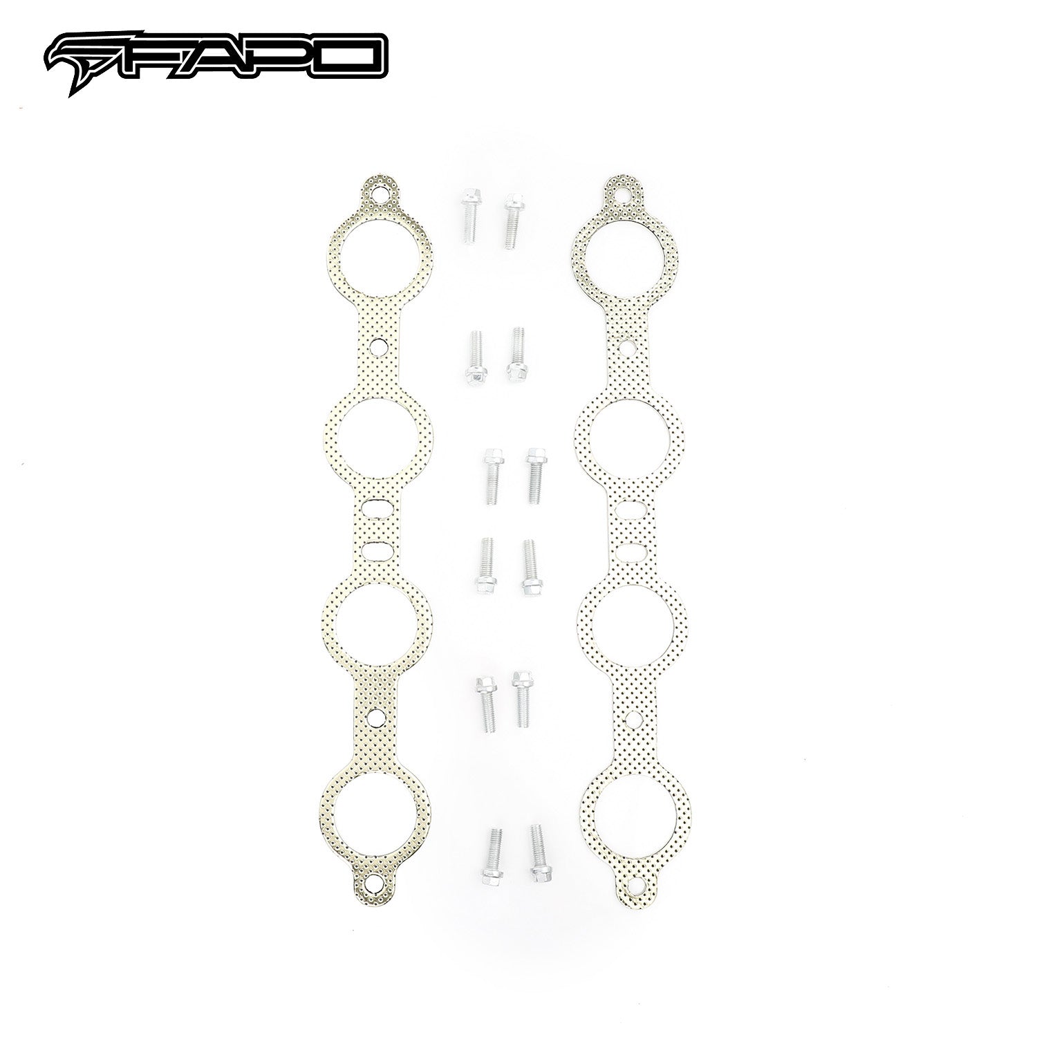FAPO Long Tube Header 1-7/8  for 07-13 Chevy GMC Silverado Sierra 1500 2500 HD FE696240