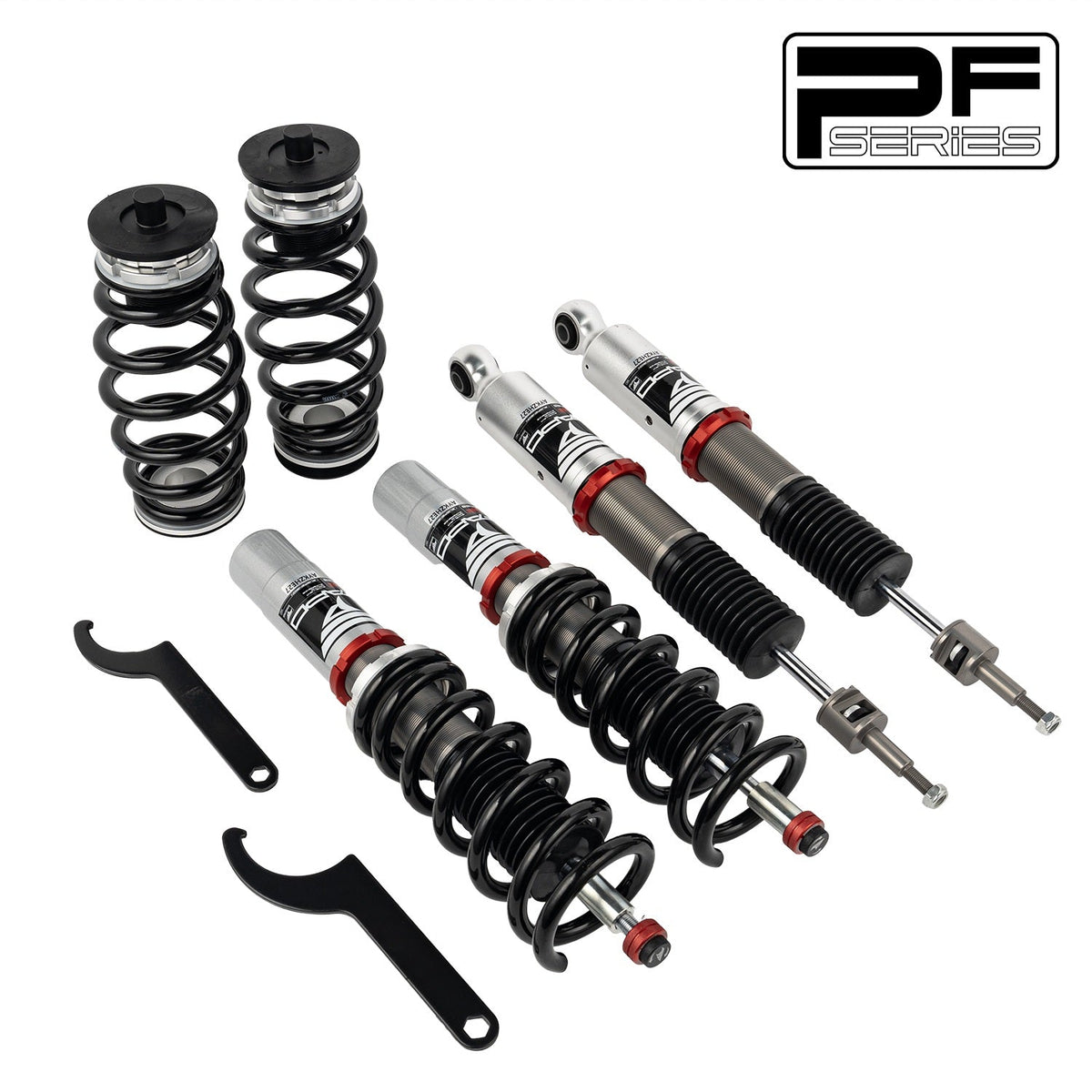 PF Custom 32-Way Adjustable Damping Coilover for Audi A4 4th Gen FWD B8/8K 2008-2016 & Audi A5/Sportback AWD B8 2007+ PF014330-CUSTOM