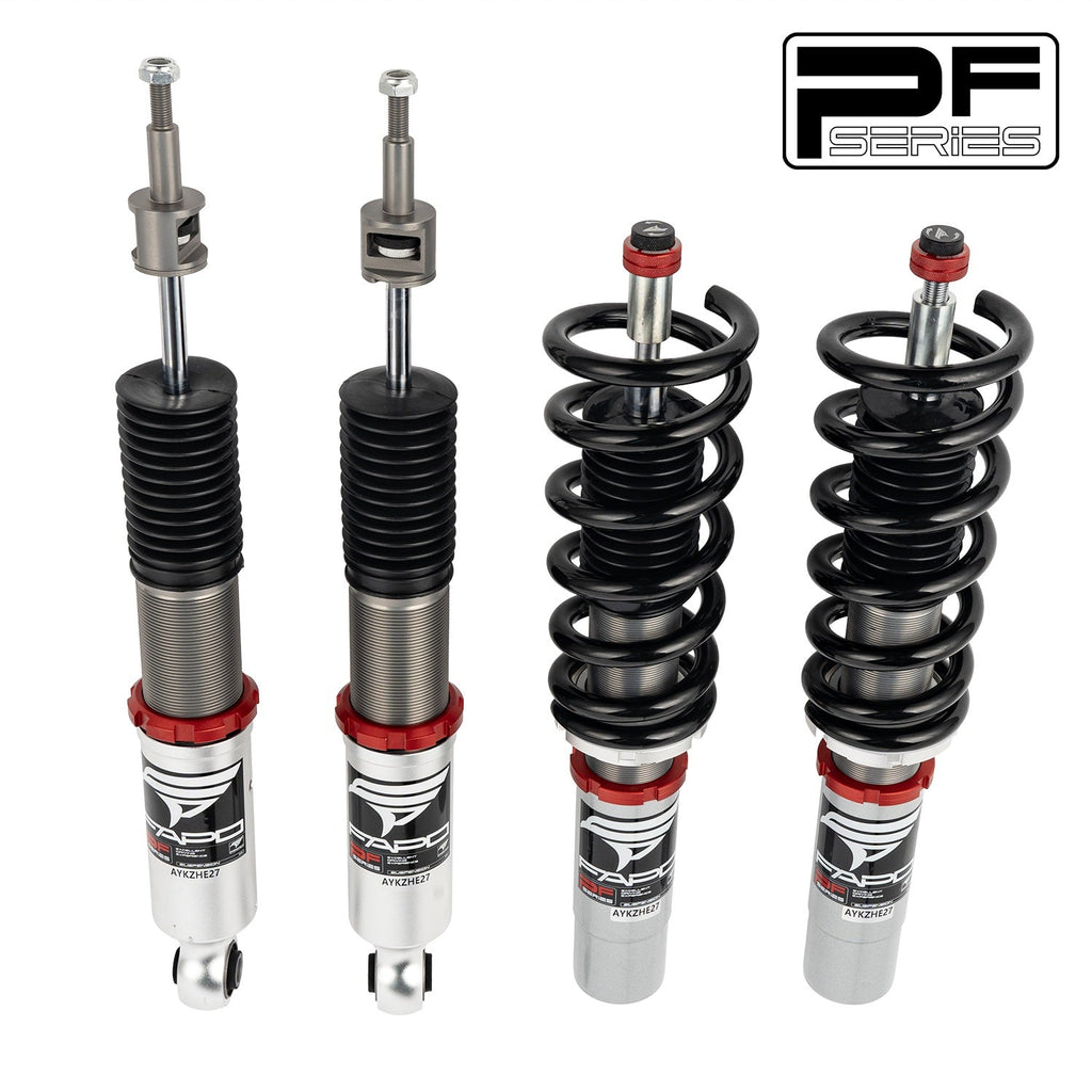 32-Way Adjustable Damping Coilover for Audi A4 4th Gen FWD B8/8K 2008-2016 & Audi A5/Sportback AWD B8 2007+ PF014330