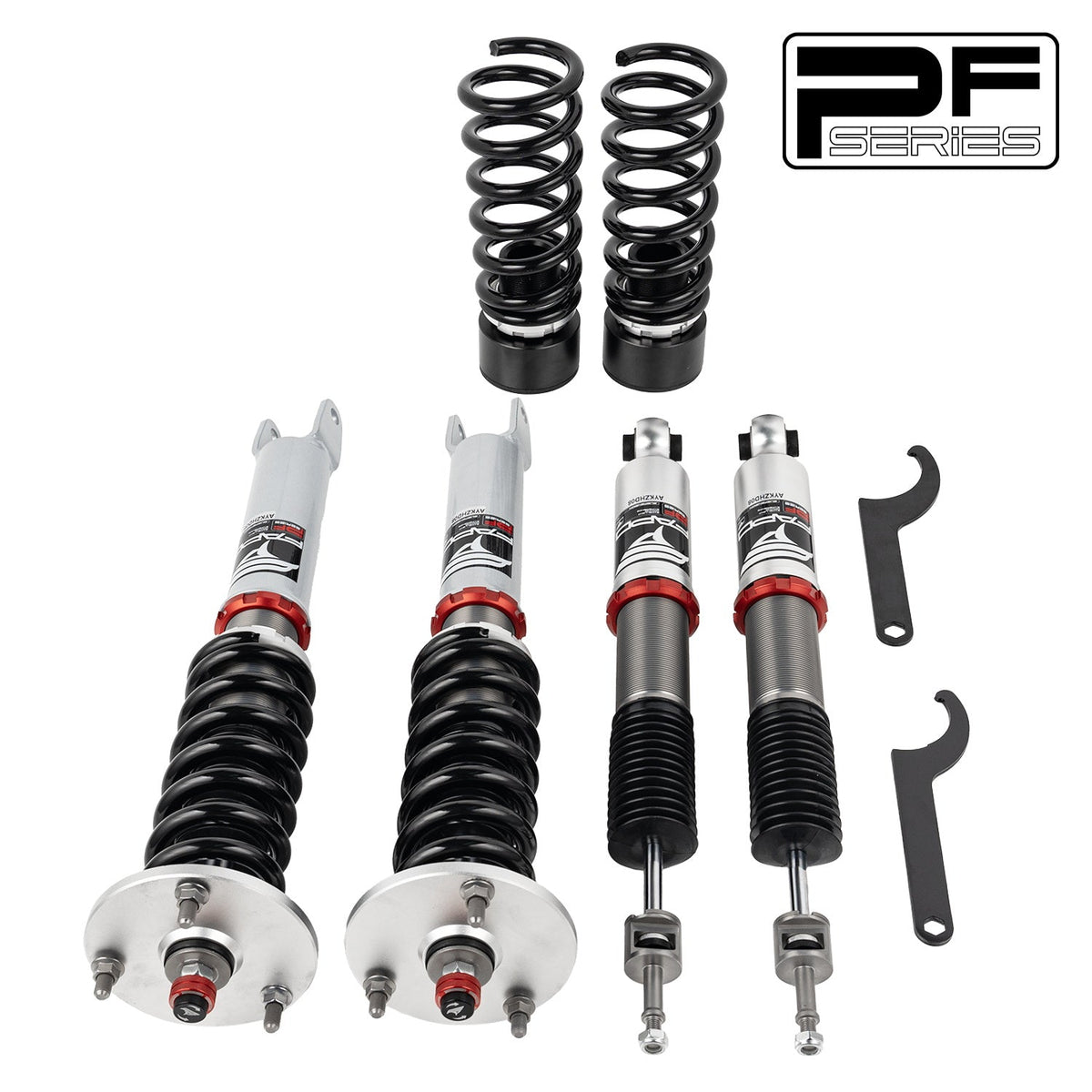 PF Custom 32-Way Adjustable Damping Coilover for Mercedes-Benz C-Class 4th Gen 2WD W205/S205/C205/A205 2014-2021 PF056330-CUSTOM