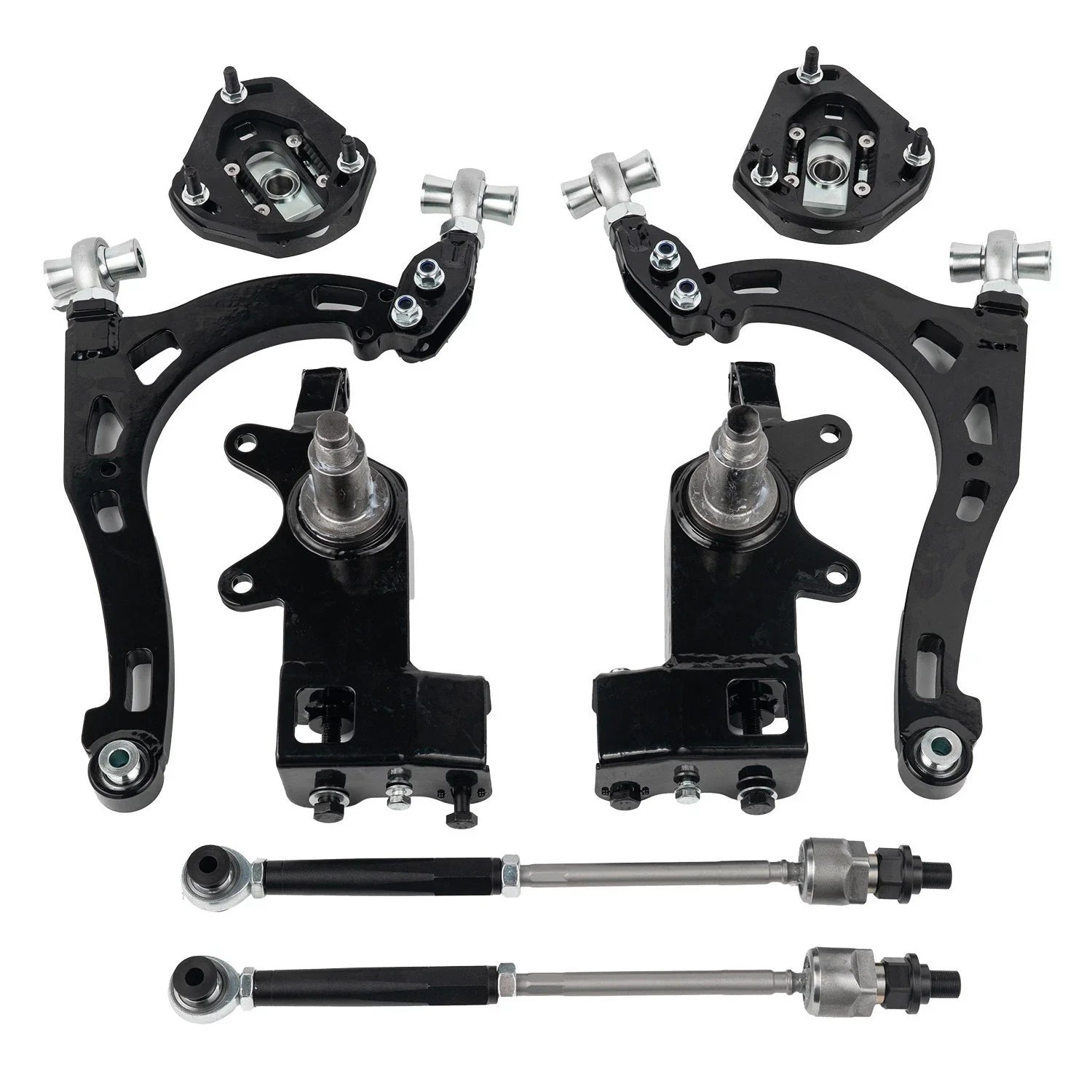 FAPO Front Steering Drift Angle Kit For Nissan S13 S14 S15 1989-2002  8 PCS PZ061310