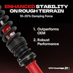 FAPO Front 0-2 in Lift Struts for Toyota Tundra 2007-2021 PA165610