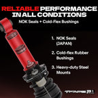 FAPO Front 2.5-3.5 in Lift Struts for Nissan Frontier 2005-2026 PA192111