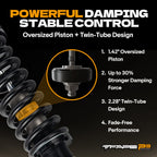 8-Stage Front 3-3.5 in Lift Struts for Toyota Tacoma 2005-2021 PA164330