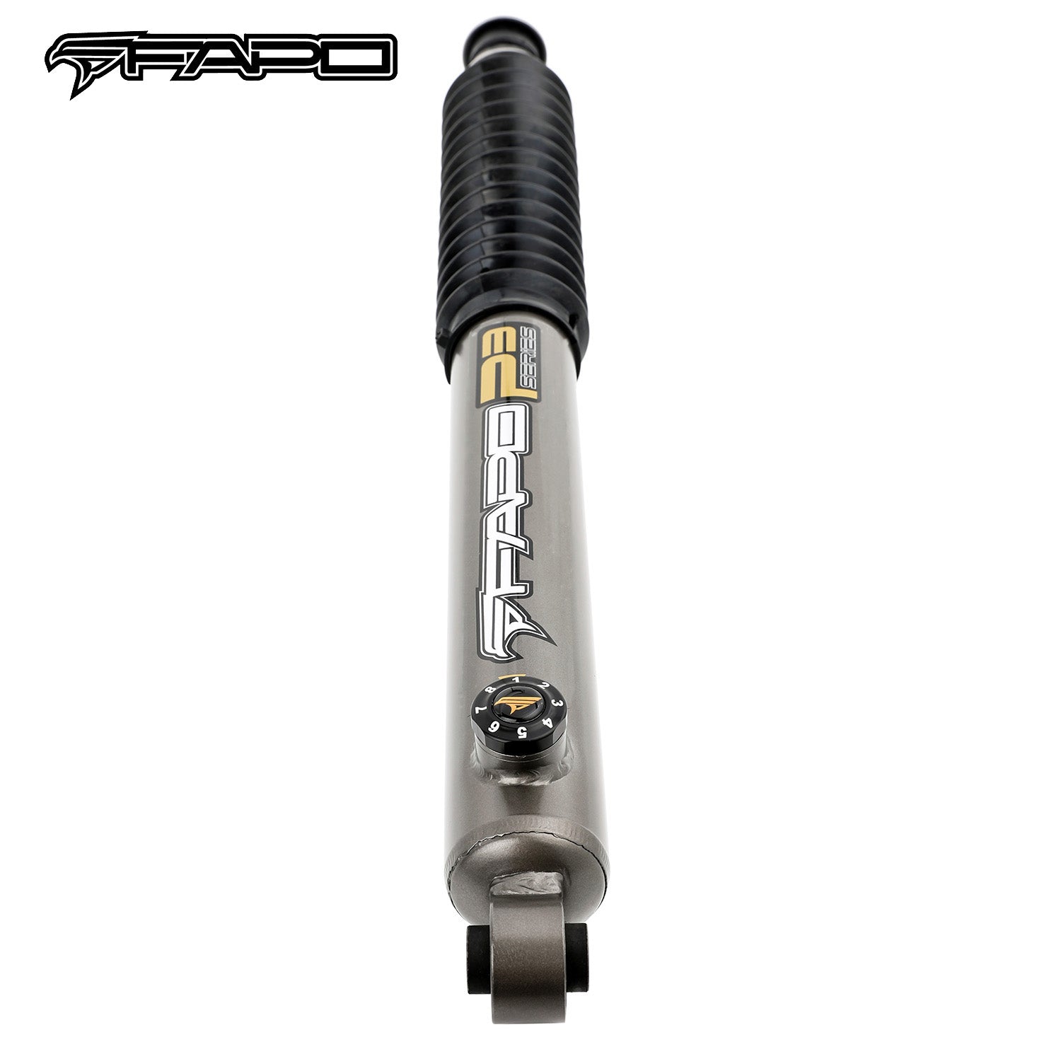 8-Stage Front 0-2.5 in Lift Shocks for 2007-2018 Jeep Wrangler PA160630