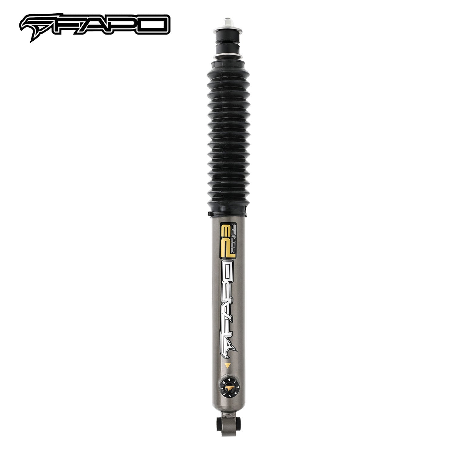 8-Stage Front 0-2.5 in Lift Shocks for 2007-2018 Jeep Wrangler PA160630