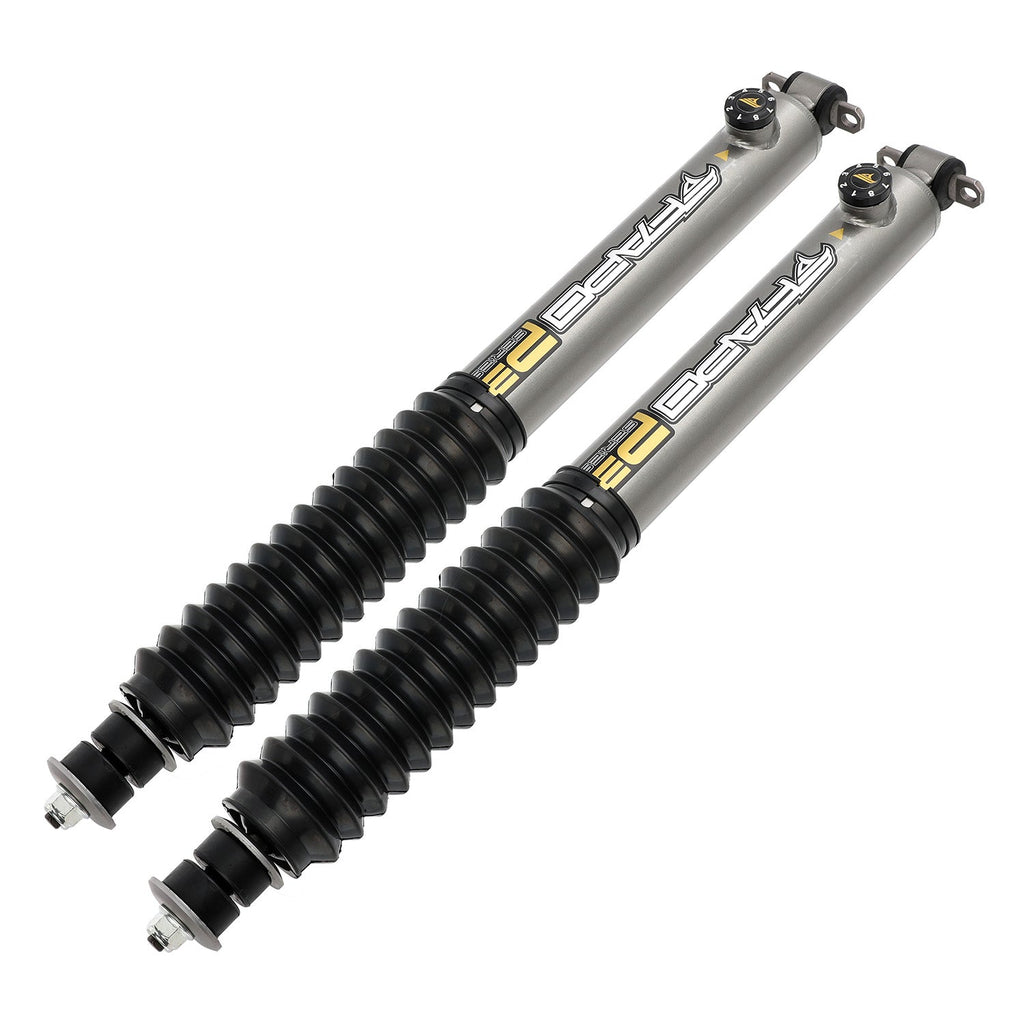 8-Stage Front 1-3 in Lift Shocks for 1997-2006 Jeep Wrangler TJ PA164430