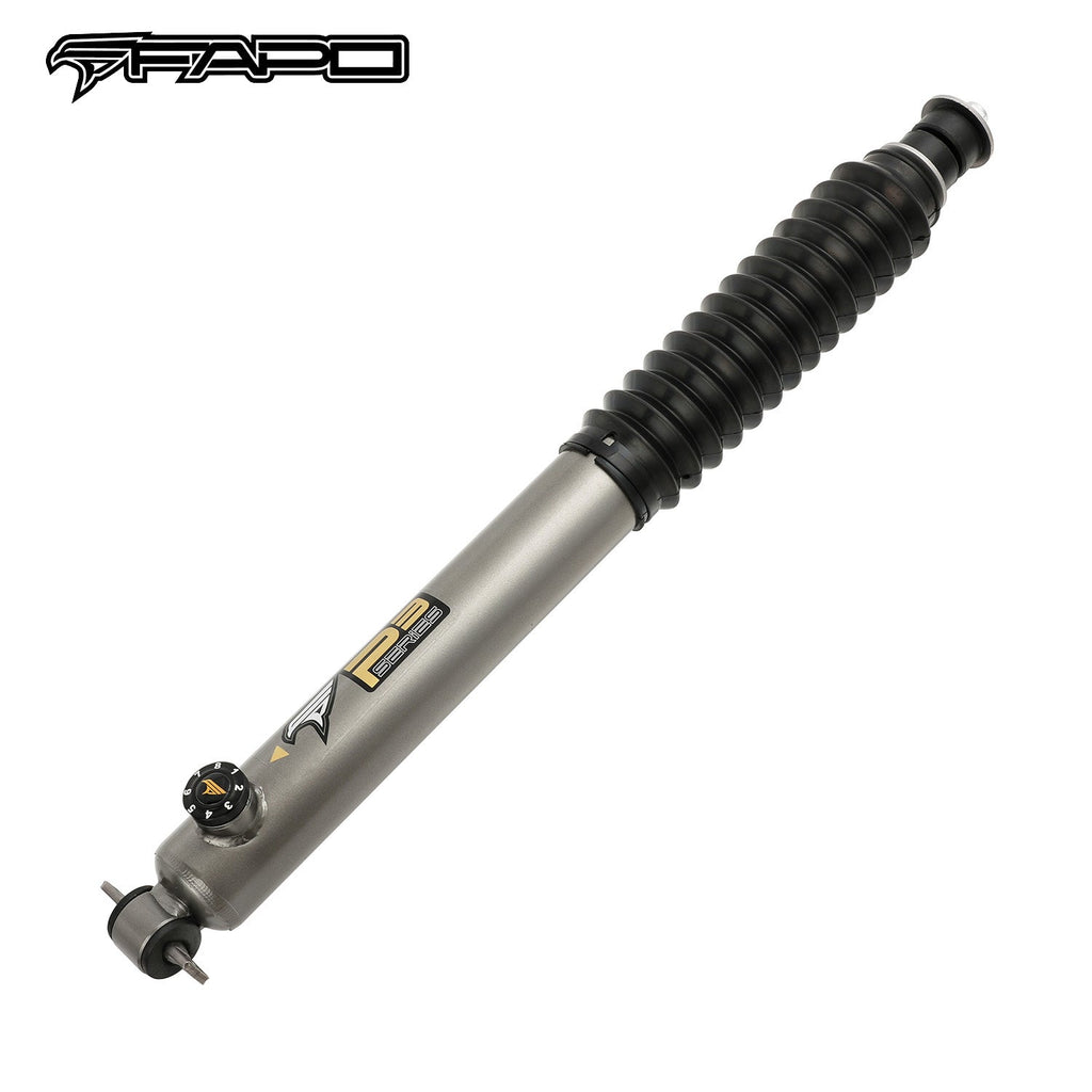 8-Stage Front 1-3 in Lift Shocks for 1984-2001 Jeep Cherokee XJ PA164631