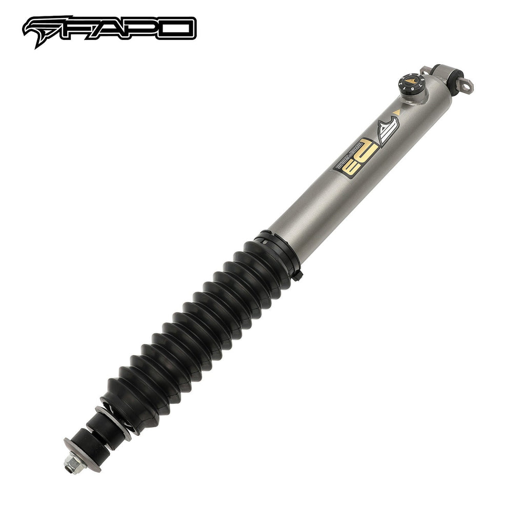 8-Stage Front 1-3 in Lift Shocks for 1984-2001 Jeep Cherokee XJ PA164631
