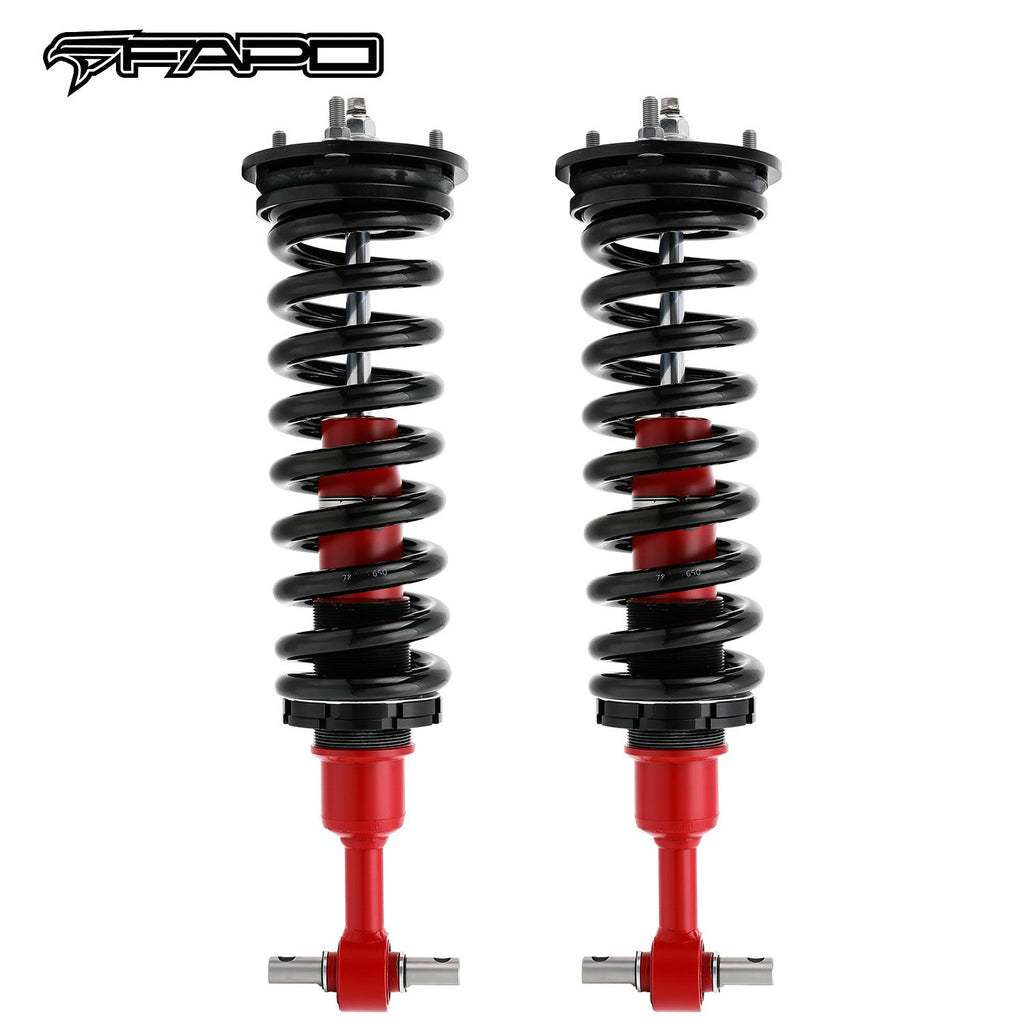 FAPO Front 0-3 in Lift Struts for Chevrolet Silverado 1500 2007-2018 PA190212