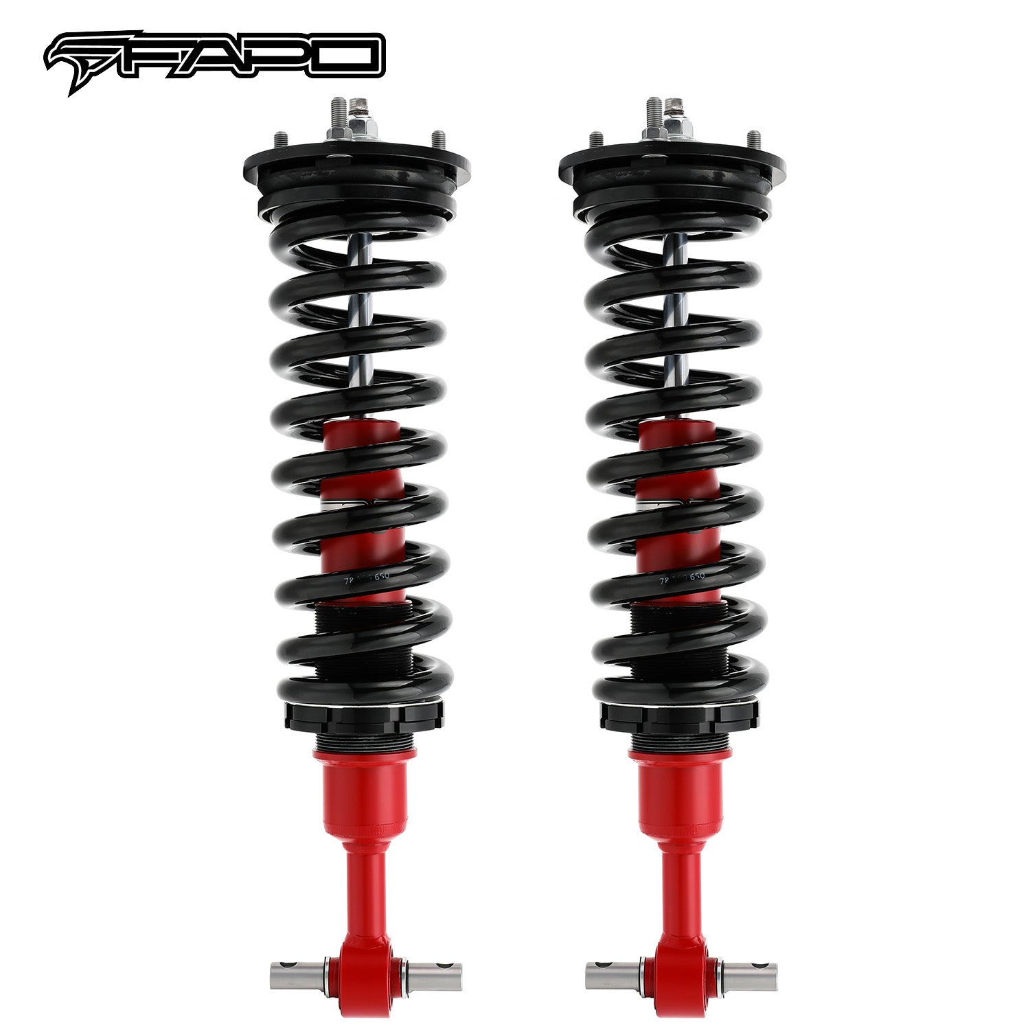 FAPO Front 0-3 in Lift Struts for Chevrolet Silverado 1500 2007-2018 PA190212