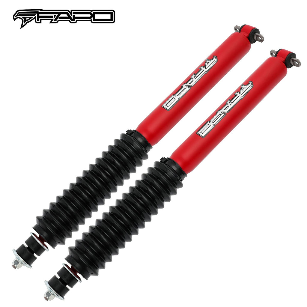 FAPO Front 3-4.5 in Lift Shocks for Jeep Wrangler TJ 1997-2006 PA191617