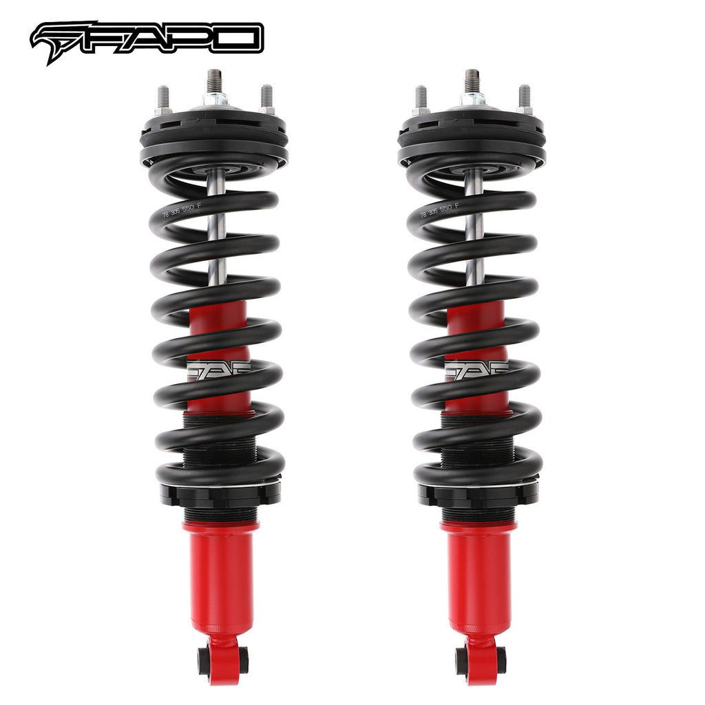 FAPO Front 2.5-3.5 in Lift Struts for Nissan Frontier 2005-2026 PA192111
