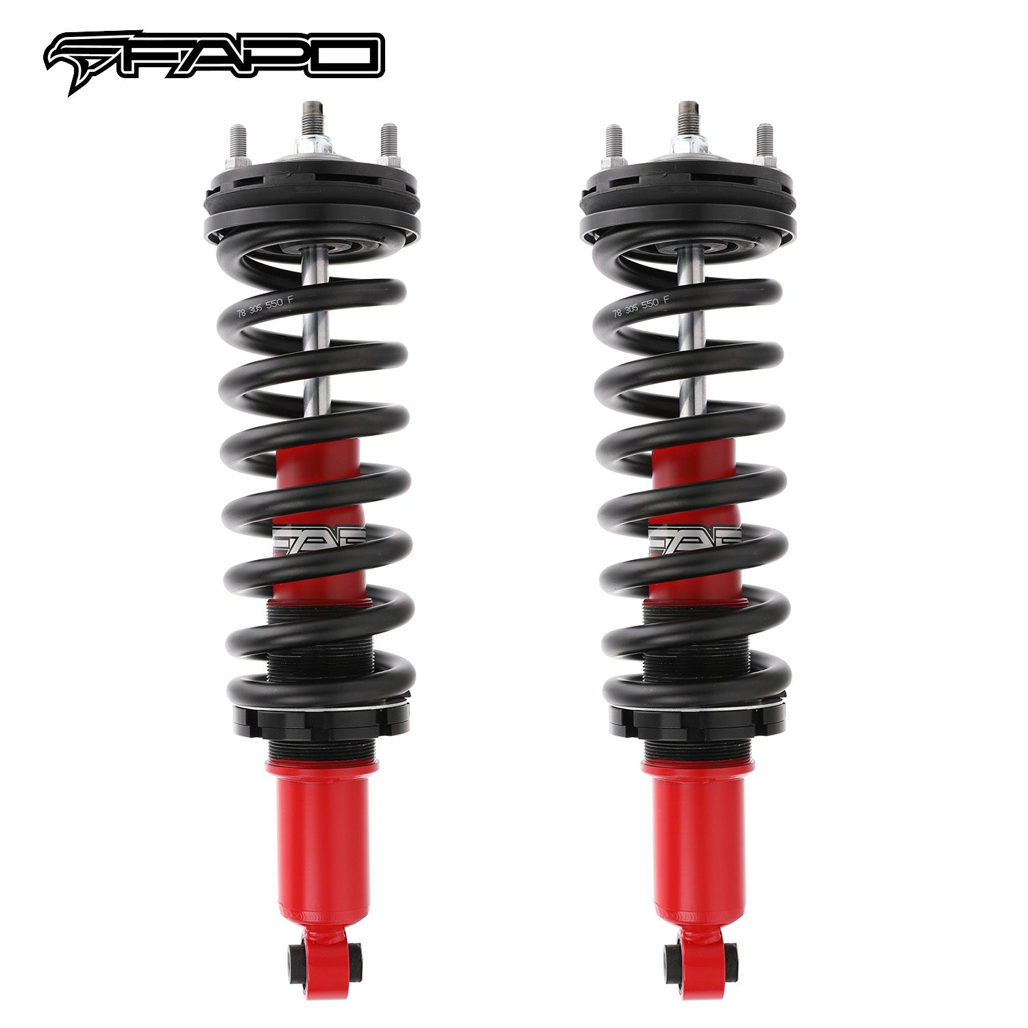 FAPO Front 2.5-3.5 in Lift Struts for Nissan Frontier 2005-2026 PA192111
