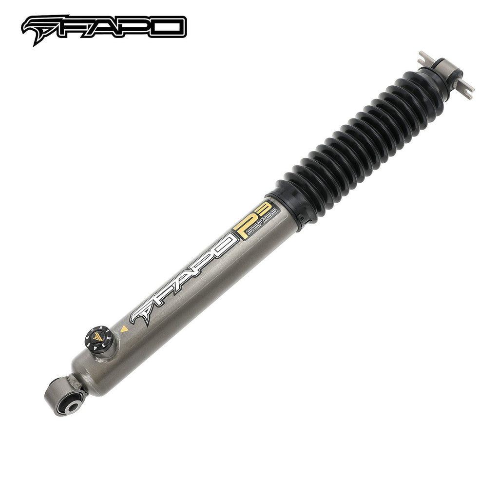 8-Stage Rear 0-2.5 in Lift Shocks for 2007-2018 Jeep Wrangler JK PA260630