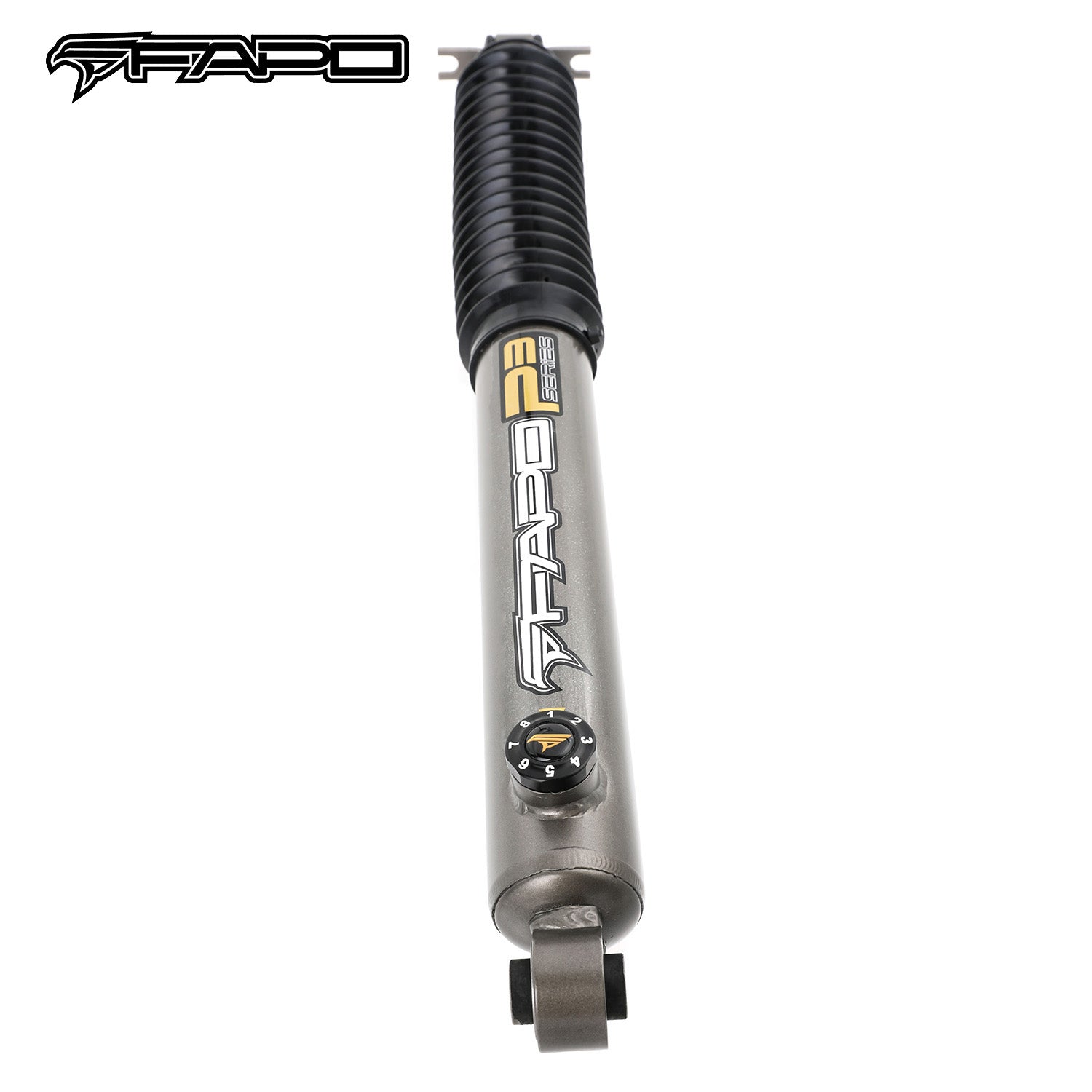 8-Stage Rear 0-2.5 in Lift Shocks for 2007-2018 Jeep Wrangler JK PA260630