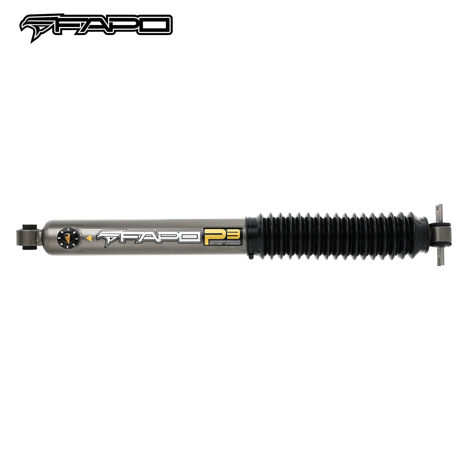 8-Stage Rear 0-2.5 in Lift Shocks for 2007-2018 Jeep Wrangler JK PA260630