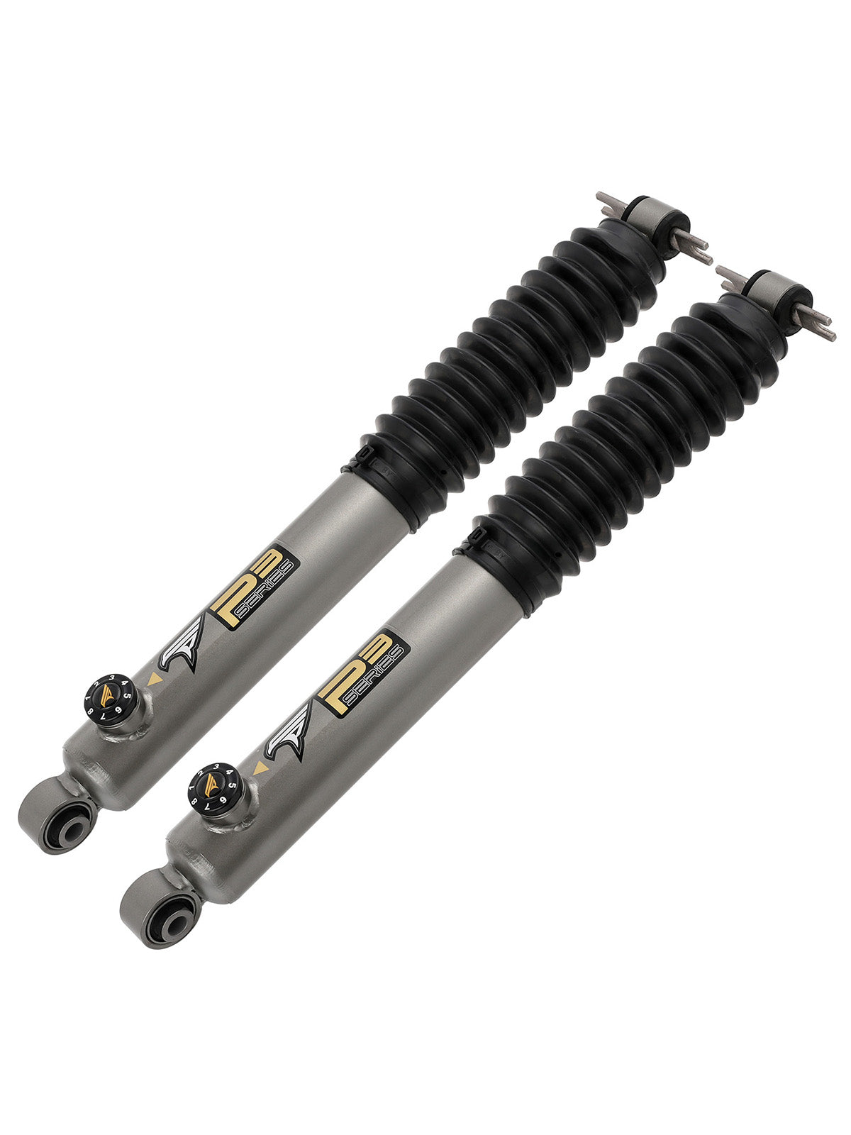 8-Stage Rear 0-3 in Lift Shocks for 1997-2006 Jeep Wrangler TJ PA264430