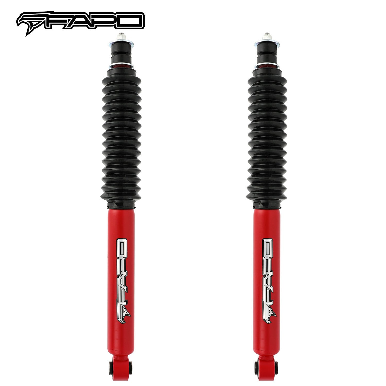 FAPO Rear 0-2 in Lift Shocks for 2003-2021 Toyota Land Cruiser Prado 4Runner FJ Cruiser Hilux Fortuner PA265110