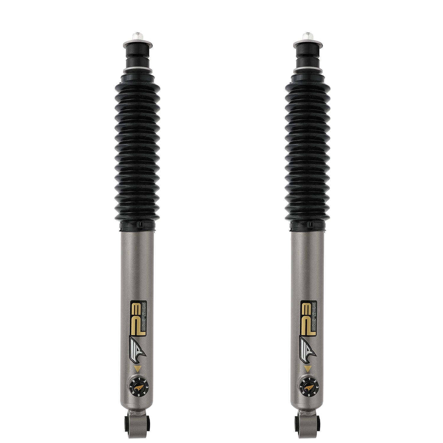 8-Stage Rear 0-2 in Lift Shocks for 2003-2021 Toyota Land Cruiser Prado 4Runner FJ Cruiser Fortuner PA265130