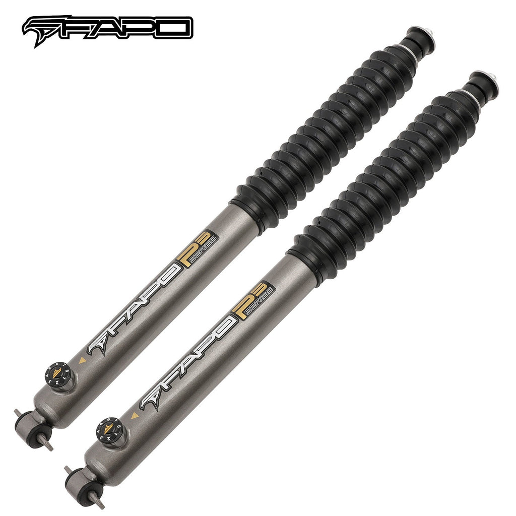 8-Stage Front 6.5-8 in Lift Shocks for 1984-2001 Jeep Cherokee XJ PA291630