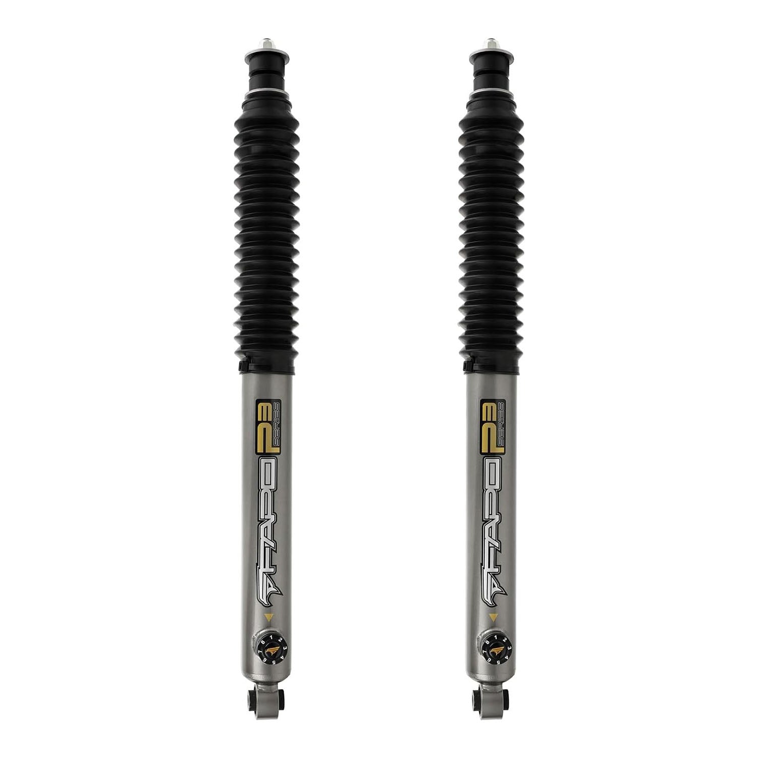 8-Stage Full Set 3-4.5 in Lift Shocks for 2007-2018 Jeep Wrangler JK 4Pcs Set ‎PA360630 PA660630