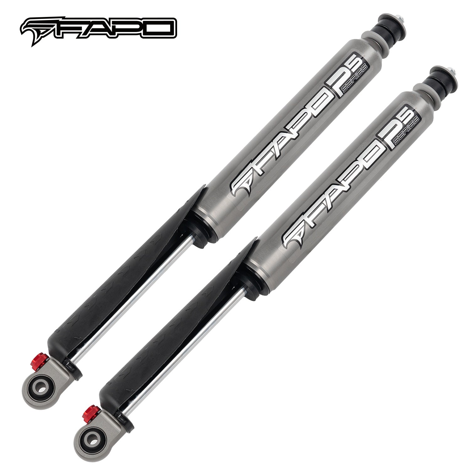 Front 9-Way Monotube Shocks for Jeep Wrangler JK 2007-2018 (4-6 in Lift)  PA291950