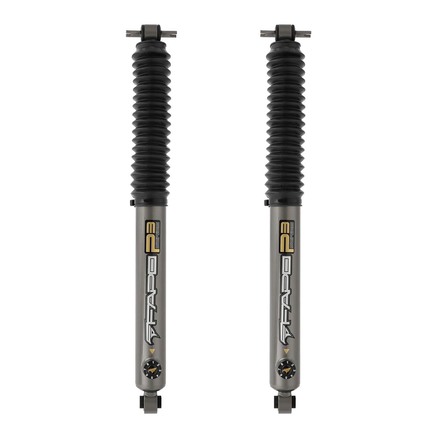 8-Stage Full Set 3-4.5 in Lift Shocks for 2007-2018 Jeep Wrangler JK 4Pcs Set ‎PA360630 PA660630